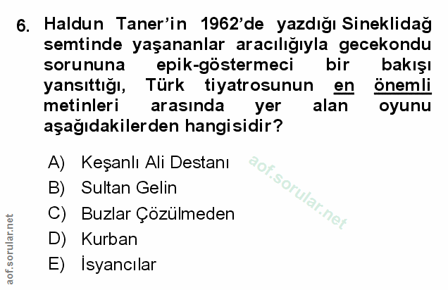 Soru 6