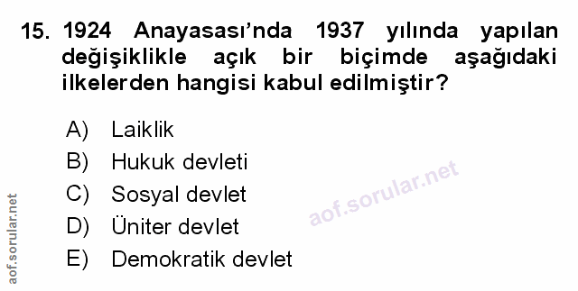 Soru 15