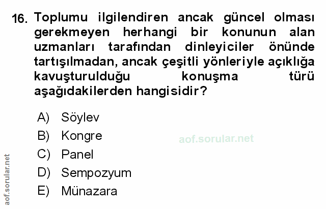 Soru 16