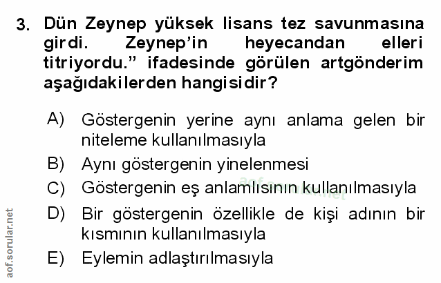 Soru 3