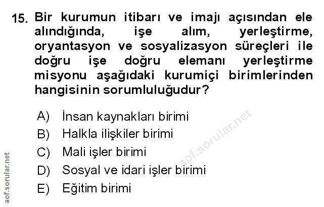 Soru 15