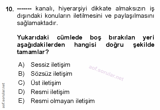 Soru 10