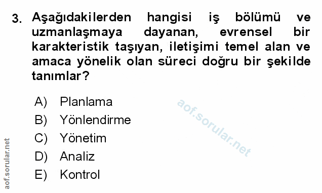 Soru 3