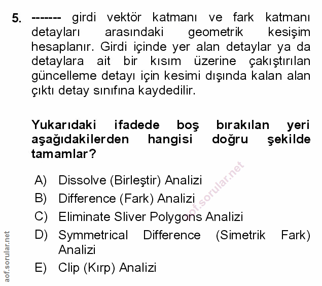 Soru 5
