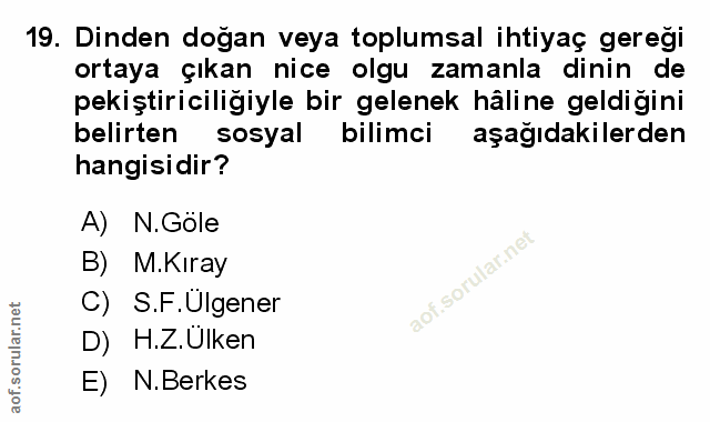 Soru 19