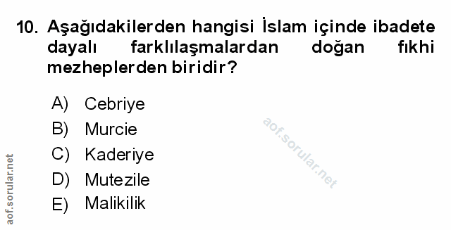 Soru 10