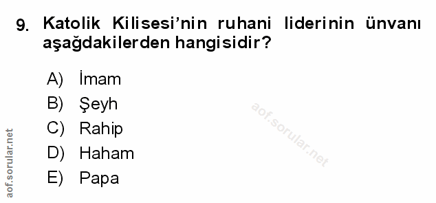 Soru 9