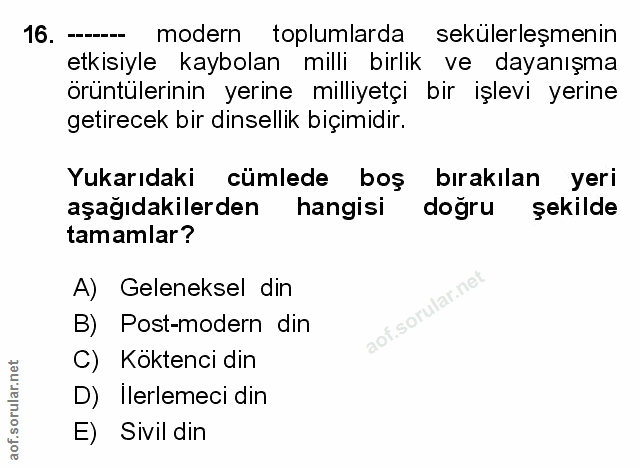 Soru 16