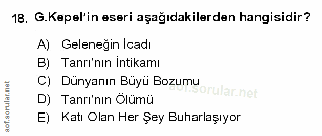 Soru 18