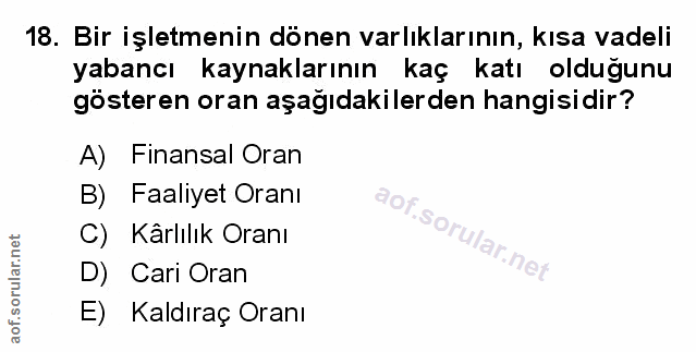 Soru 18