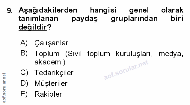 Soru 9