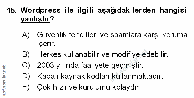 Soru 15