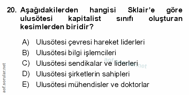Soru 20