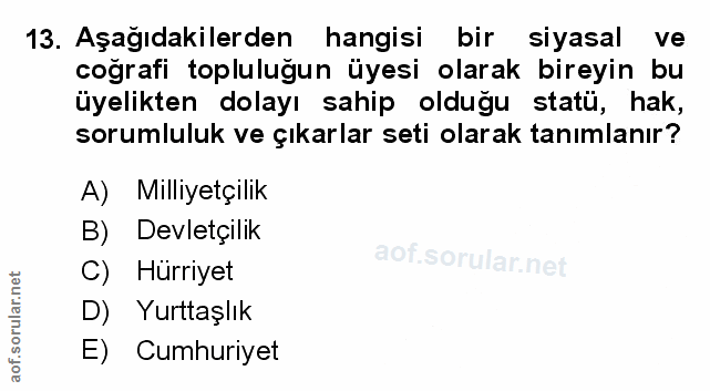Soru 13