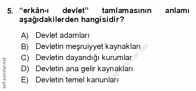 Soru 5