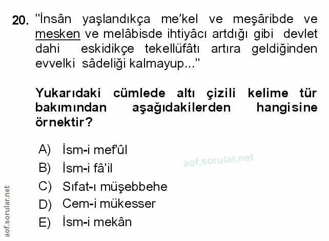 Soru 20