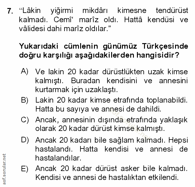 Soru 7
