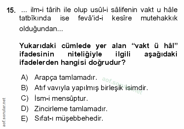 Soru 15