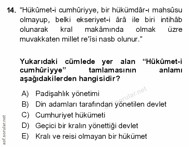 Soru 14