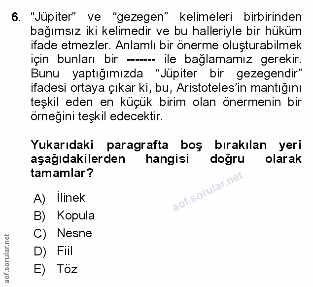 Soru 6