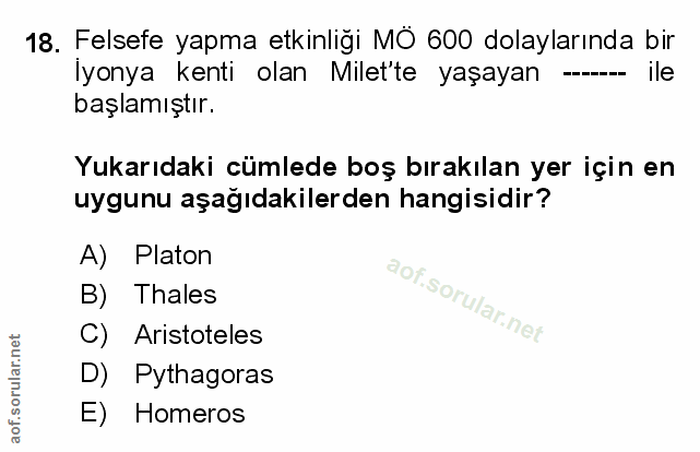 Soru 18