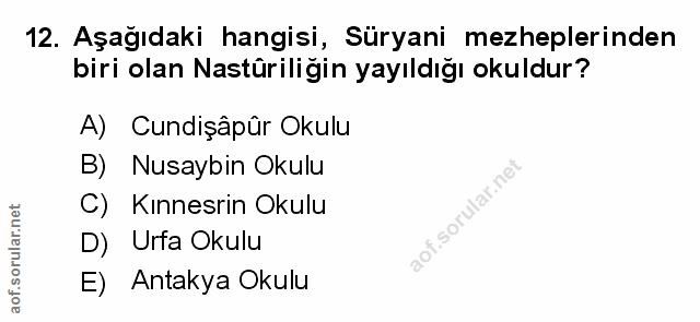 Soru 12