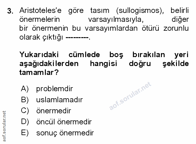 Soru 3