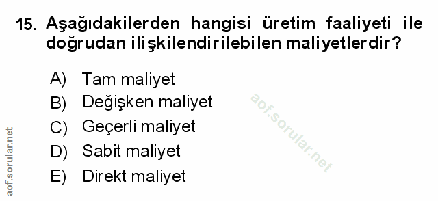 Soru 15