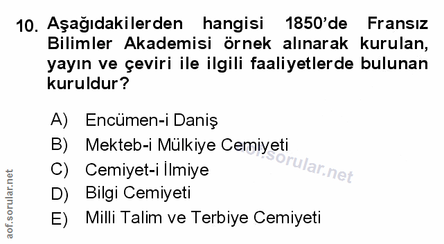 Soru 10