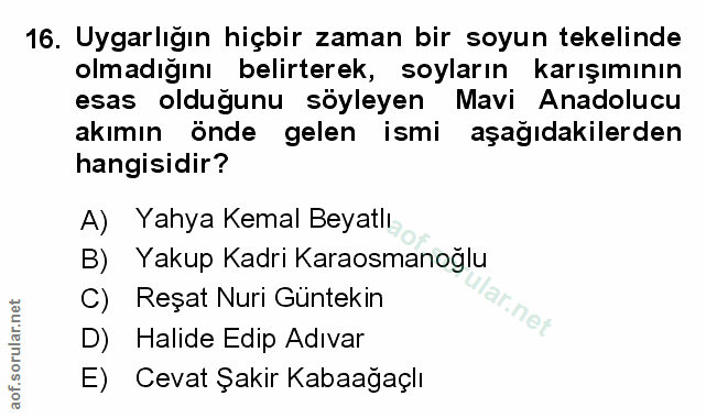 Soru 16