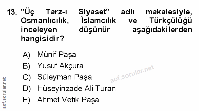 Soru 13