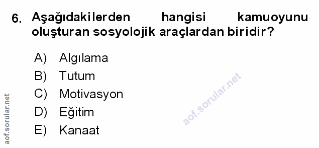 Soru 6