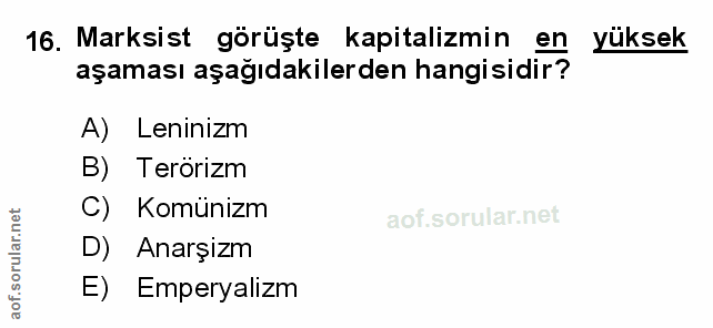 Soru 16