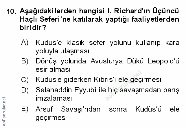 Soru 10