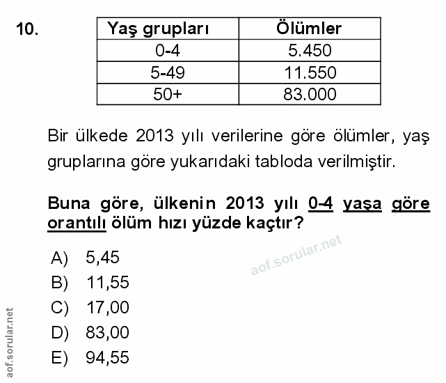 Soru 10