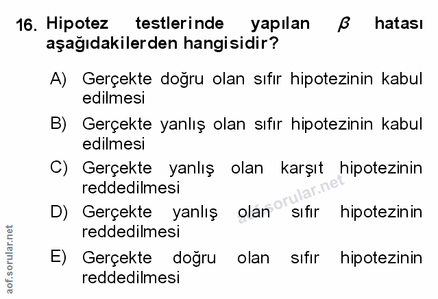 Soru 16