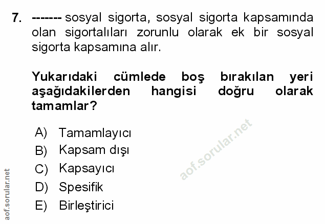 Soru 7