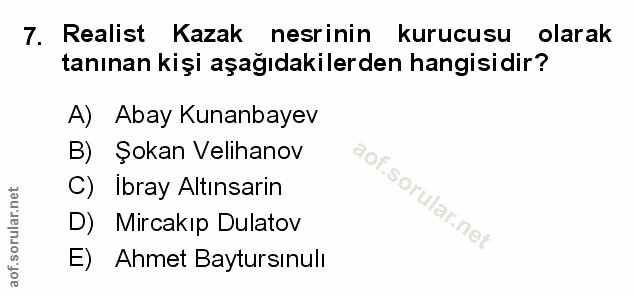 Soru 7