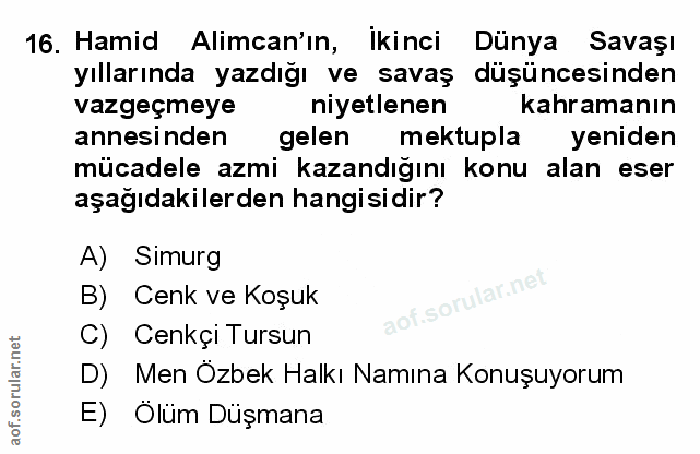 Soru 16