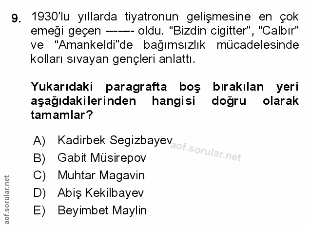 Soru 9