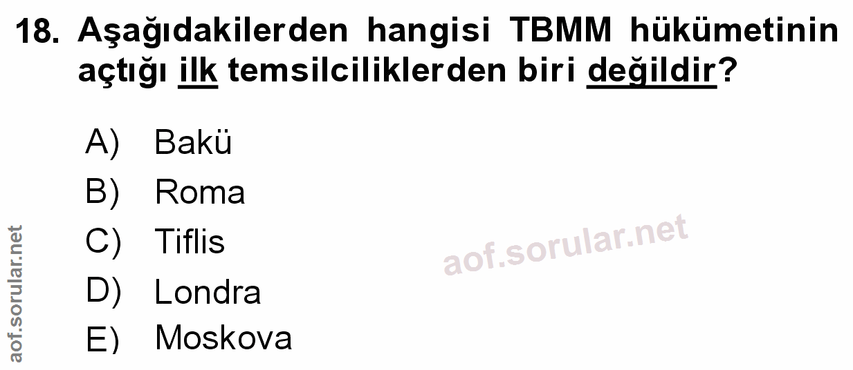 Soru 18