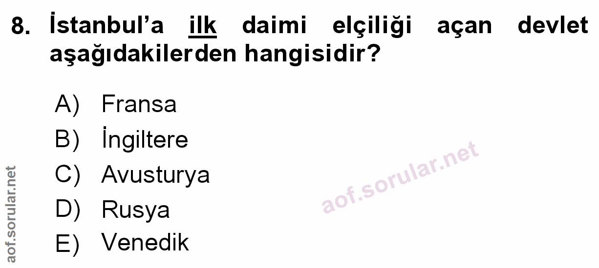 Soru 8