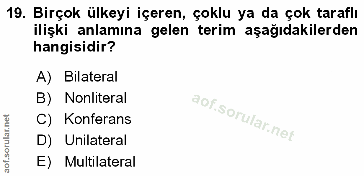 Soru 19