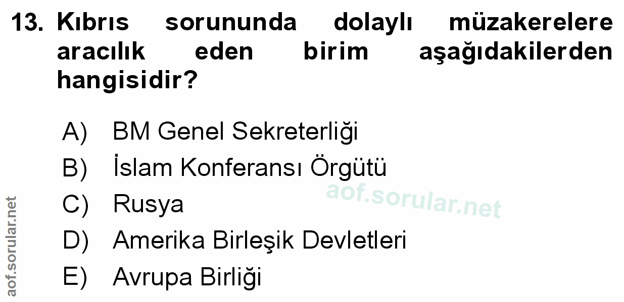 Soru 13