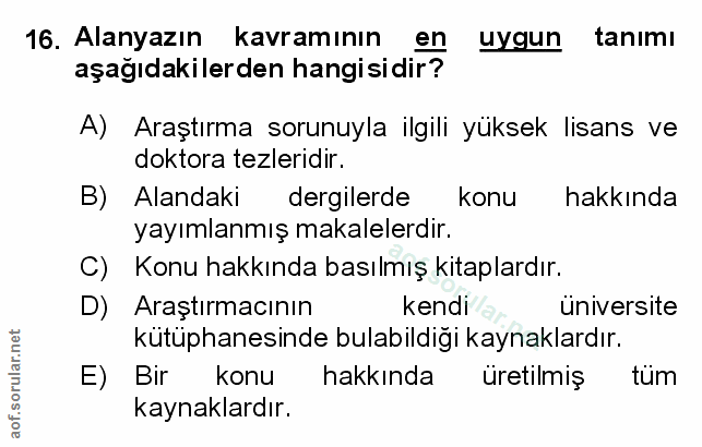 Soru 16