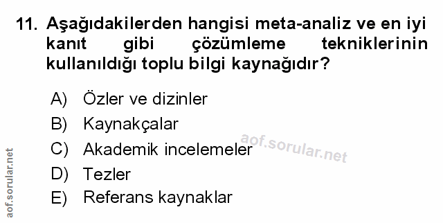 Soru 11