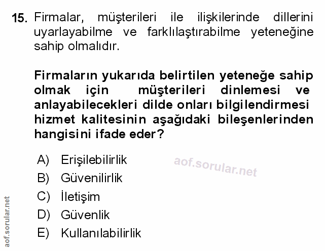 Soru 15