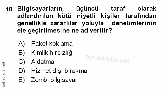 Soru 10