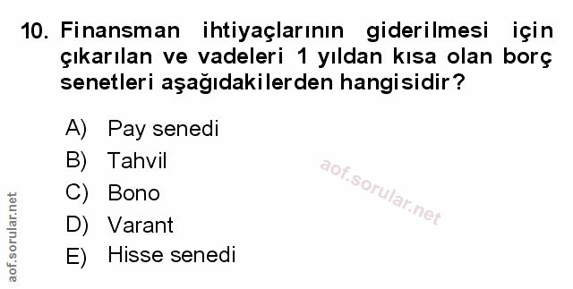 Soru 10