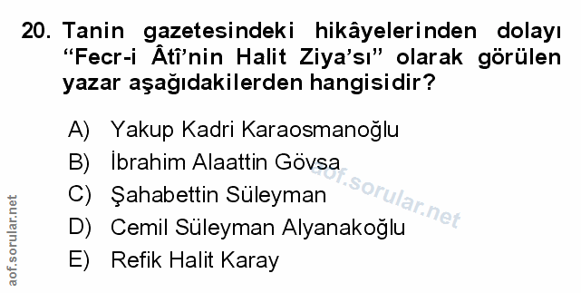 Soru 20